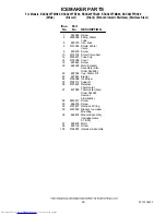 Preview for 20 page of KitchenAid KSCS23FTBL - Architect Series II: 23.1 cu. ft Parts List