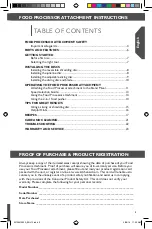 Preview for 3 page of KitchenAid KSM12FPA Instructions Manual