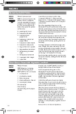 Preview for 18 page of KitchenAid KSM12FPA Instructions Manual