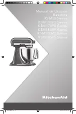 KitchenAid KSM150PS - Artisan Series Mixer User Manual preview