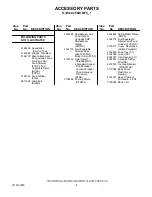 Preview for 8 page of KitchenAid KSM150PSAC1 Parts List