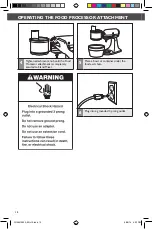 Preview for 12 page of KitchenAid KSM2FPA User Manual