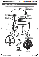 Preview for 6 page of KitchenAid KSM7586PFP Instructions Manual