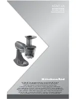 KitchenAid KSN1JA Instructions Manual preview