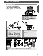 Preview for 17 page of KitchenAid KSN1JA Instructions Manual