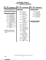 Preview for 21 page of KitchenAid KSRG25FKSS16 Parts List