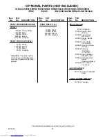 Preview for 21 page of KitchenAid KSRS25CSBL00 Parts List