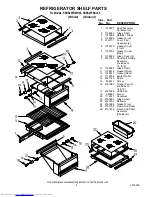 Preview for 4 page of KitchenAid KSRS25FBAL00 Parts List