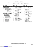 Preview for 2 page of KitchenAid KSRS25ILBL13 Cabinet Parts