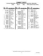 Preview for 2 page of KitchenAid KSRV22FVWH01 Parts List