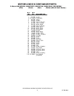 Preview for 8 page of KitchenAid KSRV22FVWH01 Parts List