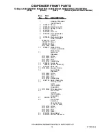 Preview for 14 page of KitchenAid KSRV22FVWH01 Parts List