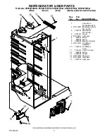 Preview for 3 page of KitchenAid KSRV22FVWH02 Parts List