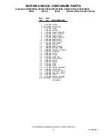 Preview for 8 page of KitchenAid KSRV22FVWH02 Parts List