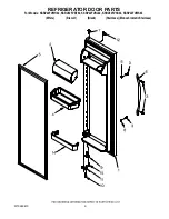 Preview for 9 page of KitchenAid KSRV22FVWH02 Parts List