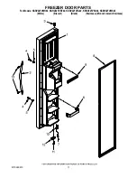 Preview for 11 page of KitchenAid KSRV22FVWH02 Parts List