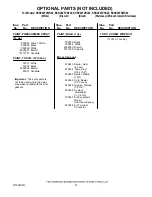 Preview for 21 page of KitchenAid KSRV22FVWH02 Parts List