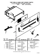 Preview for 8 page of KitchenAid KSSO36QMB01 Parts List