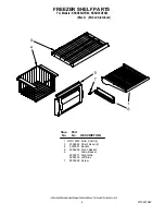 Preview for 4 page of KitchenAid KSSO36QTB03 Parts List