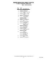 Preview for 10 page of KitchenAid KSSO36QTB03 Parts List