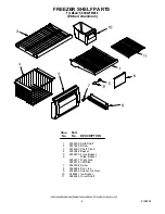 Preview for 4 page of KitchenAid KSSO42FMX00 Parts List