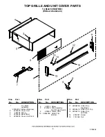 Preview for 8 page of KitchenAid KSSO42FMX00 Parts List