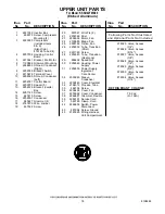 Preview for 18 page of KitchenAid KSSO42FMX00 Parts List