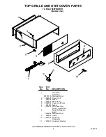 Preview for 8 page of KitchenAid KSSP36QMS01 Parts List