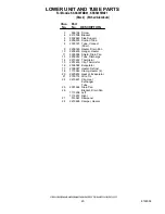 Preview for 20 page of KitchenAid KSSS36FMB01 Parts List