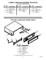 Preview for 4 page of KitchenAid KSSS36MAX05 Parts List