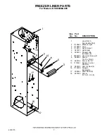 Preview for 7 page of KitchenAid KSSS36MAX05 Parts List