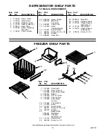 Preview for 10 page of KitchenAid KSSS36MAX05 Parts List