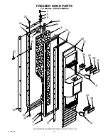 Preview for 13 page of KitchenAid KSSS36MAX05 Parts List