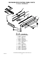 Preview for 23 page of KitchenAid KSSS36MAX05 Parts List