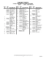 Preview for 2 page of KitchenAid KSSS36QMB00 Parts List