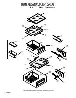 Preview for 9 page of KitchenAid KSSS36QMB00 Parts List