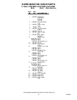 Preview for 16 page of KitchenAid KSSS36QMB00 Parts List