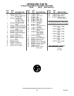 Preview for 22 page of KitchenAid KSSS36QMB00 Parts List