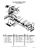 Preview for 8 page of KitchenAid KSSS42DAW03 Parts List