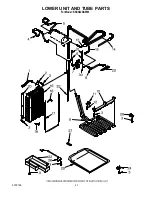 Preview for 21 page of KitchenAid KSSS42DAW03 Parts List