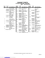 Preview for 2 page of KitchenAid KSSS48FMB01 Parts List