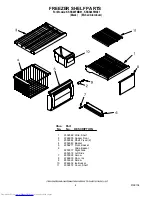 Preview for 4 page of KitchenAid KSSS48FMB01 Parts List