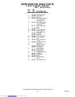 Preview for 10 page of KitchenAid KSSS48FMB01 Parts List