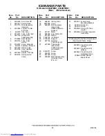 Preview for 22 page of KitchenAid KSSS48FMB01 Parts List