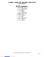 Preview for 4 page of KitchenAid KSSS48MAX03 Parts List