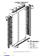 Preview for 3 page of KitchenAid KSSS48MHX00 Parts List