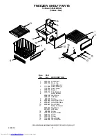 Preview for 11 page of KitchenAid KSSS48MHX00 Parts List