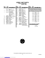 Preview for 18 page of KitchenAid KSSS48MHX00 Parts List