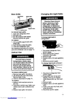 Preview for 11 page of KitchenAid KTRS20M Use And Care Manual