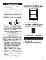 Preview for 21 page of KitchenAid KUBL204EPA Use & Care Manual